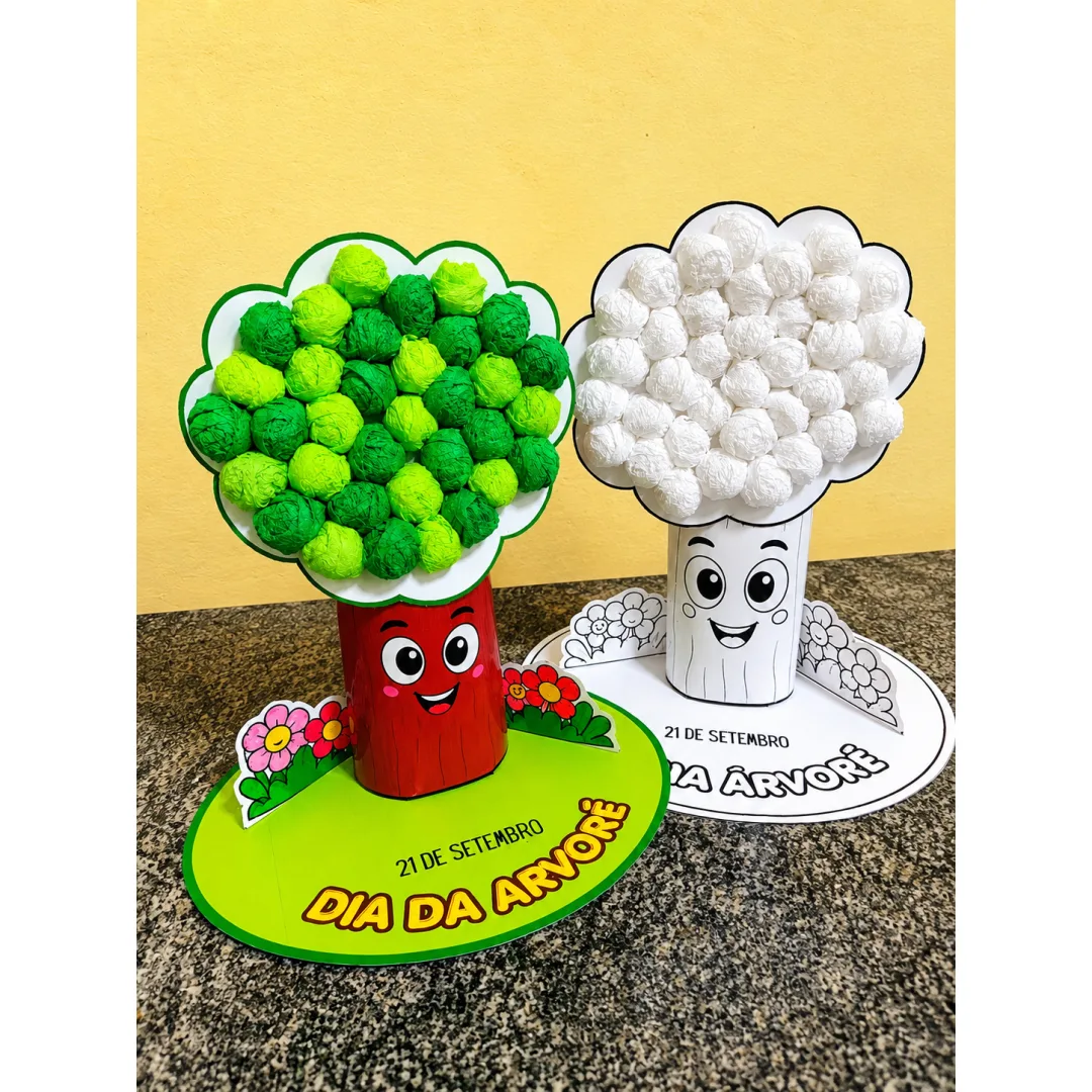 Árvore 3D – Dia da Árvore