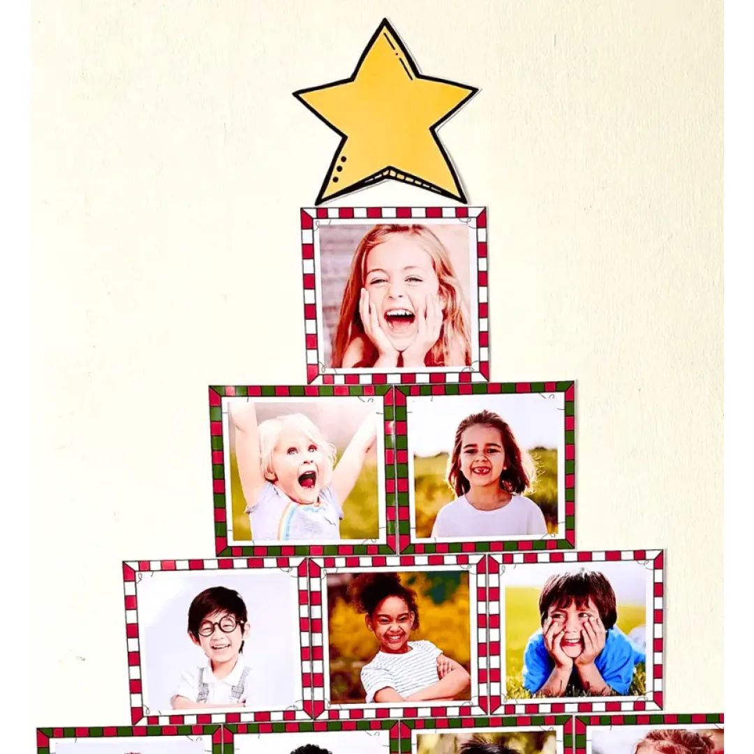 Árvore de Natal com Fotos PDF Educação Infantil e Anos Iniciais
