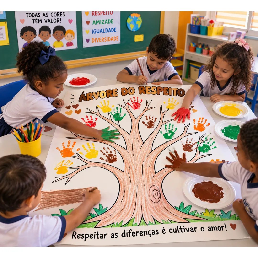 Árvore do Respeito – Consciência Negra Educação Infantil PDF