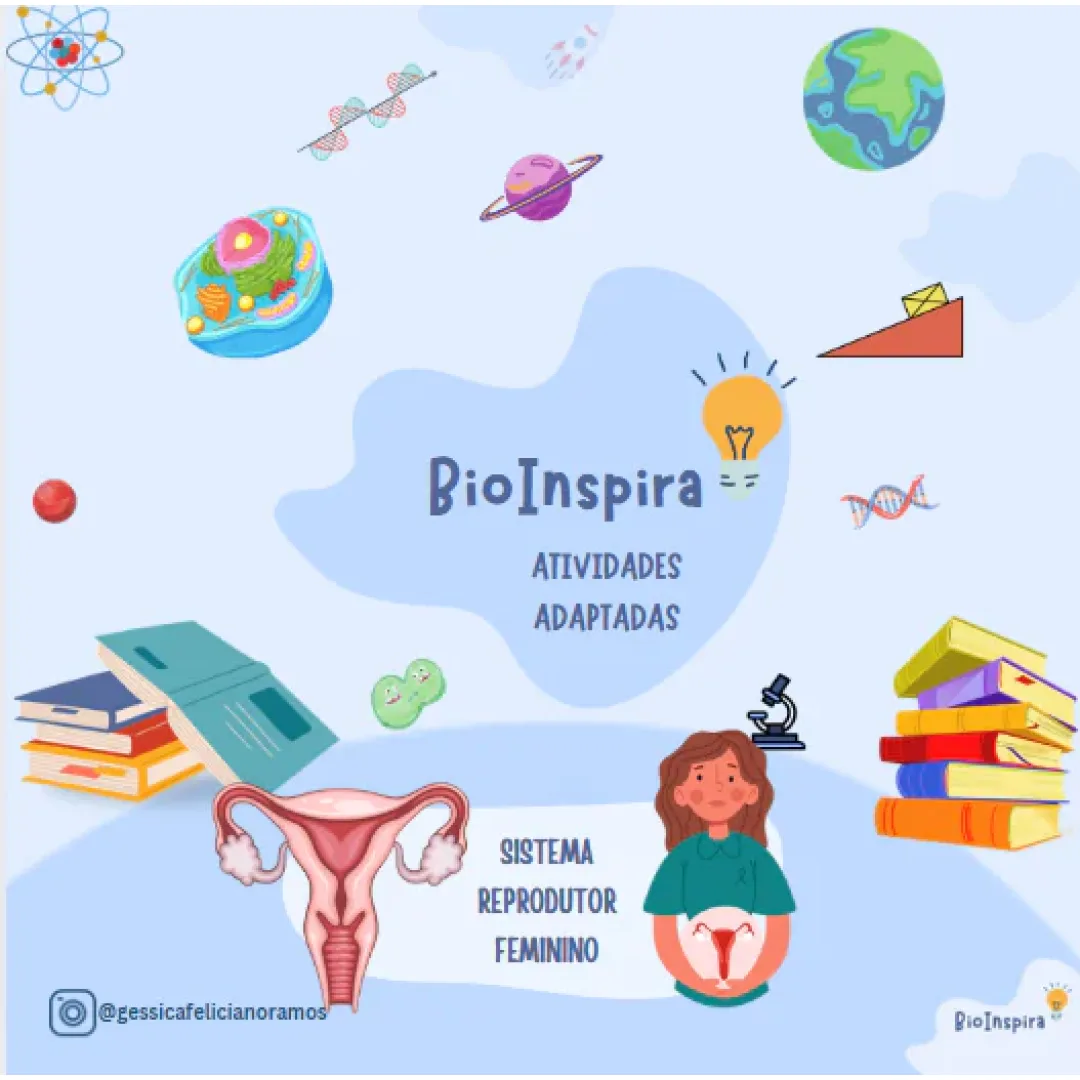Atividade Adaptada: Sistema Reprodutor Feminino - Anatomia e Funções
