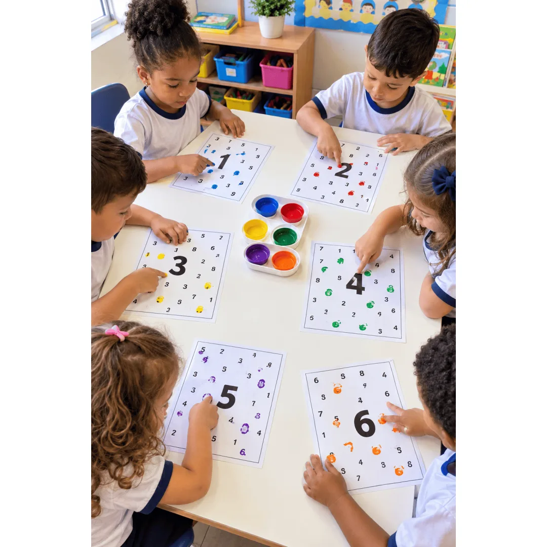 Atividade Caça Números - Educação Infantil - PDF com 10 Páginas