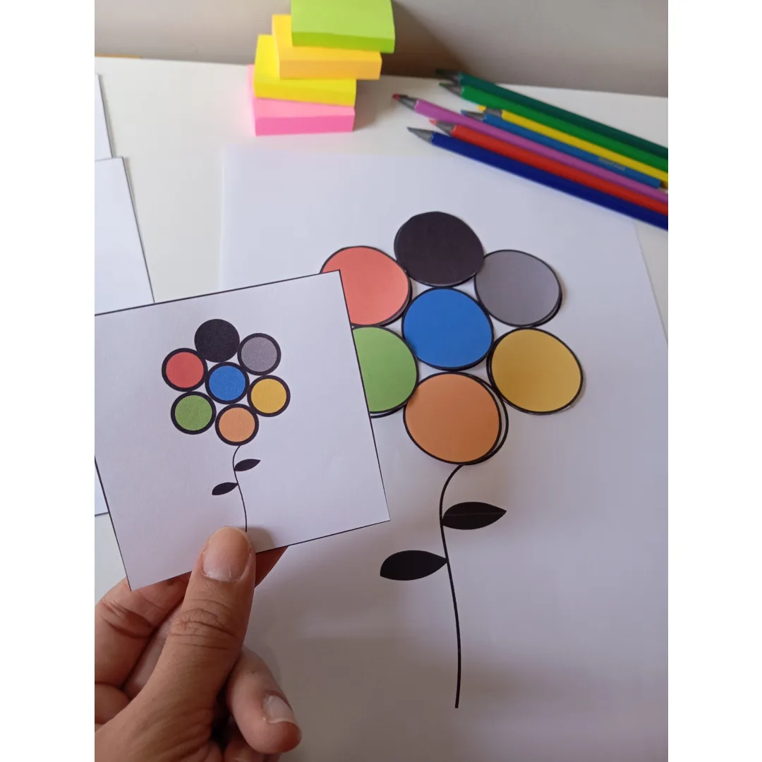 Atividade Complete a Flor - Educação Infantil e Anos Iniciais - PDF