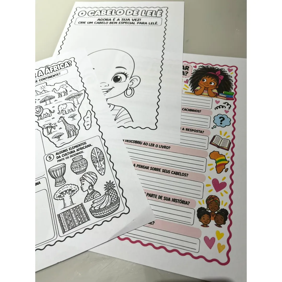 Atividade Consciência Negra Anos Iniciais Alfabetização 1 ao 2 Ano em PDF