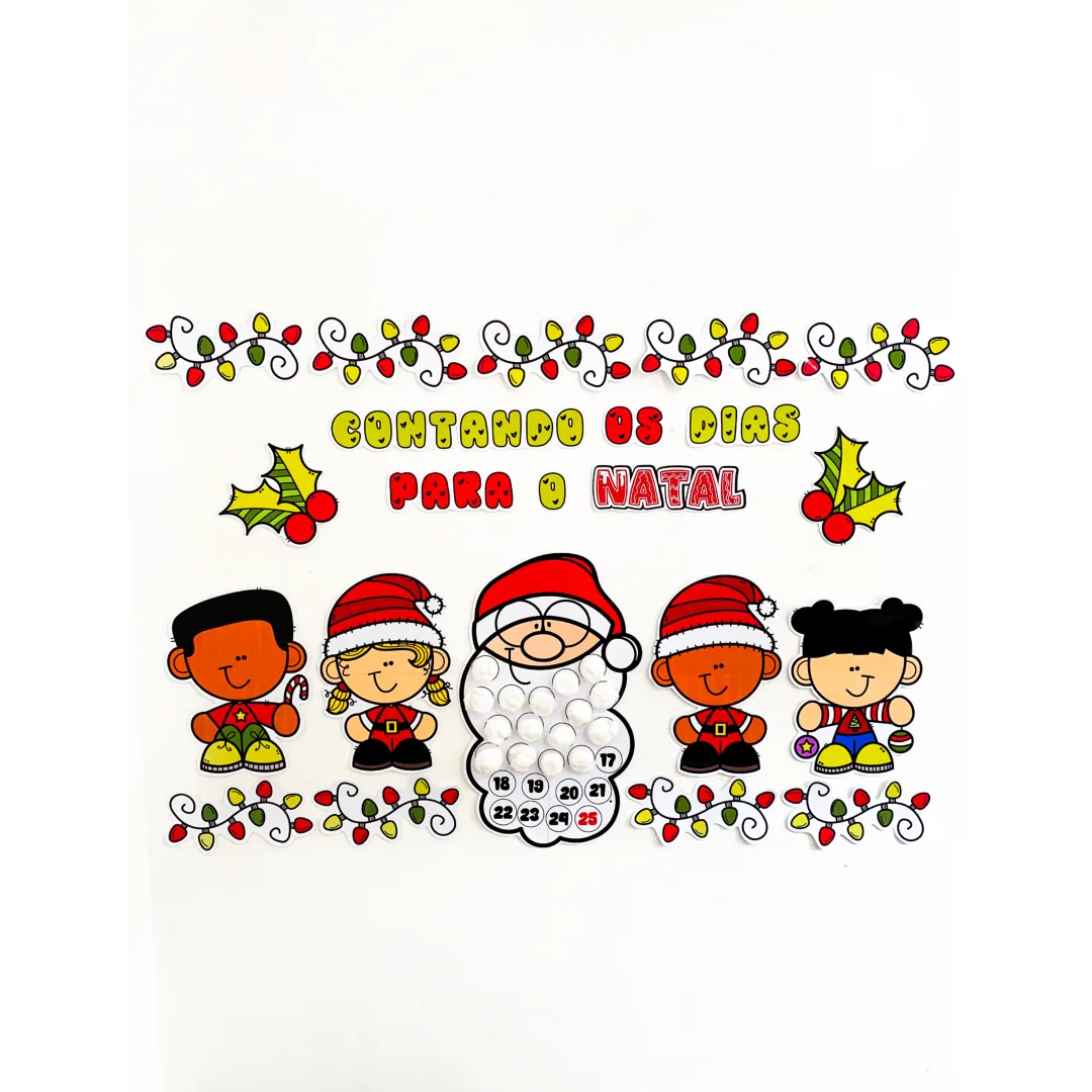 Atividade Contagem Regressiva para o Natal – Educação Infantil em PDF