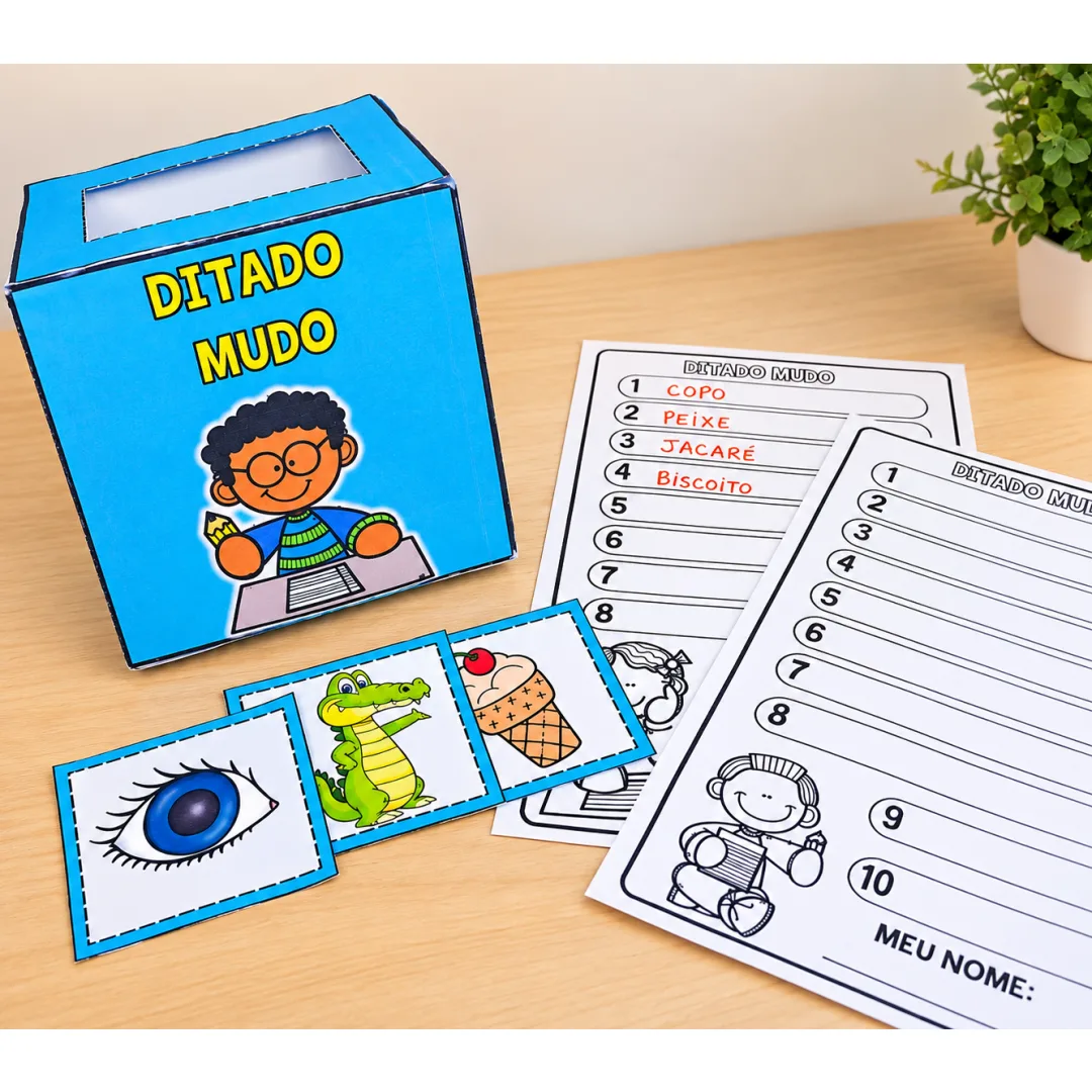 Ditado Mudo na Caixa - Educação Infantil e Anos Iniciais - PDF