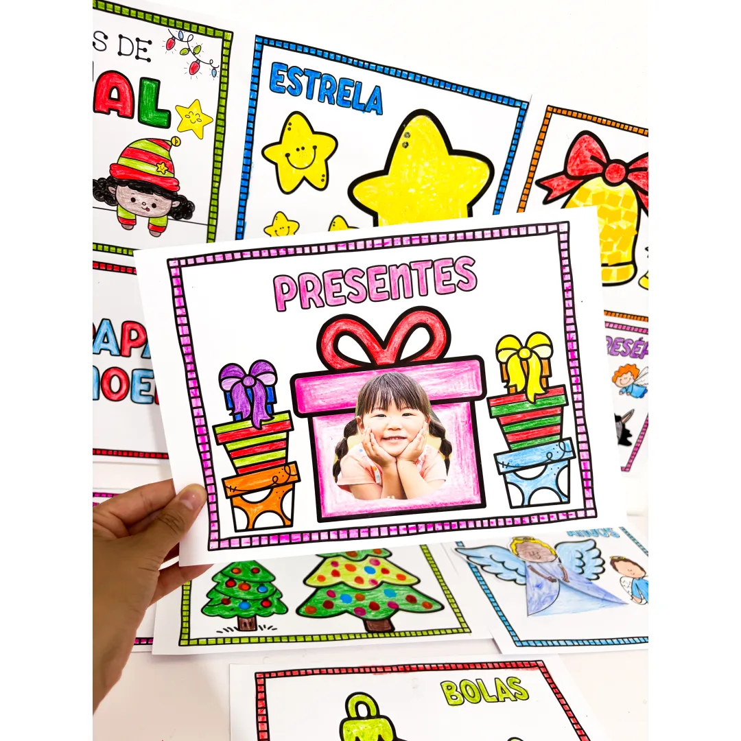 Atividade de Natal: Símbolos Natalinos (Educação Infantil e 1° Ano)