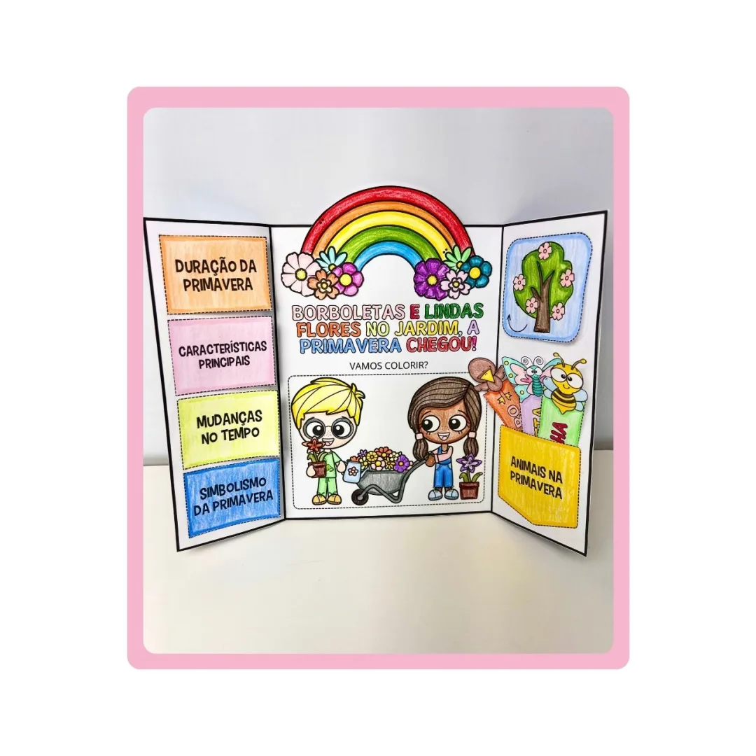 ATIVIDADE DE PRIMAVERA - LAPBOOK