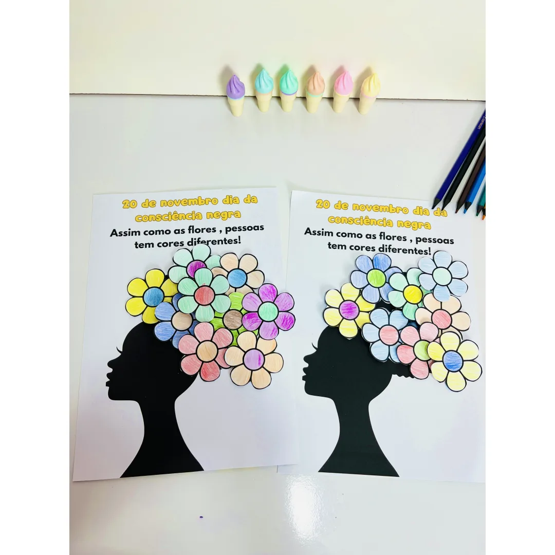 Atividade Dia da Consciência Negra para Crianças – PDF para Imprimir