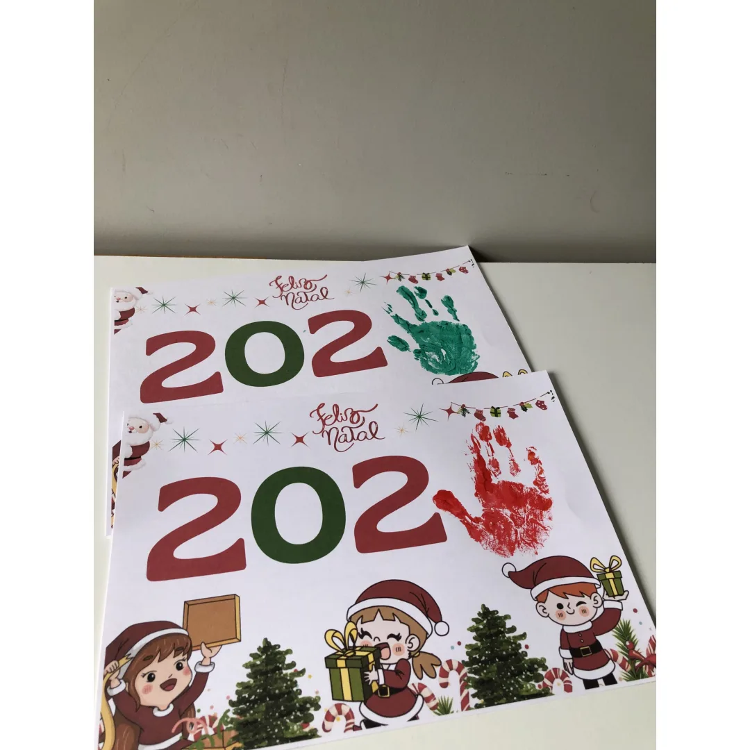 ATIVIDADE FELIZ NATAL MÃOZINHA
