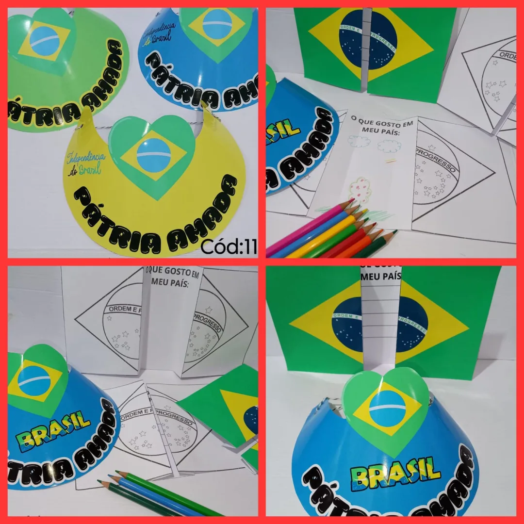 ATIVIDADE: INDEPENDÊNCIA DO BRASIL / 7 DE SETEMBRO / SETE DE SETEMBRO / SEMANA DA PÁTRIA