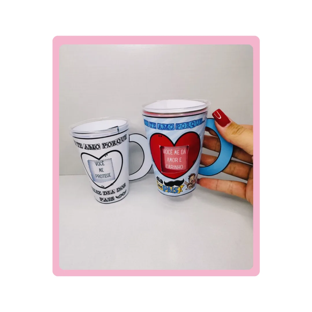 ATIVIDADE INTERATIVA DIA DOS PAIS - CANECA