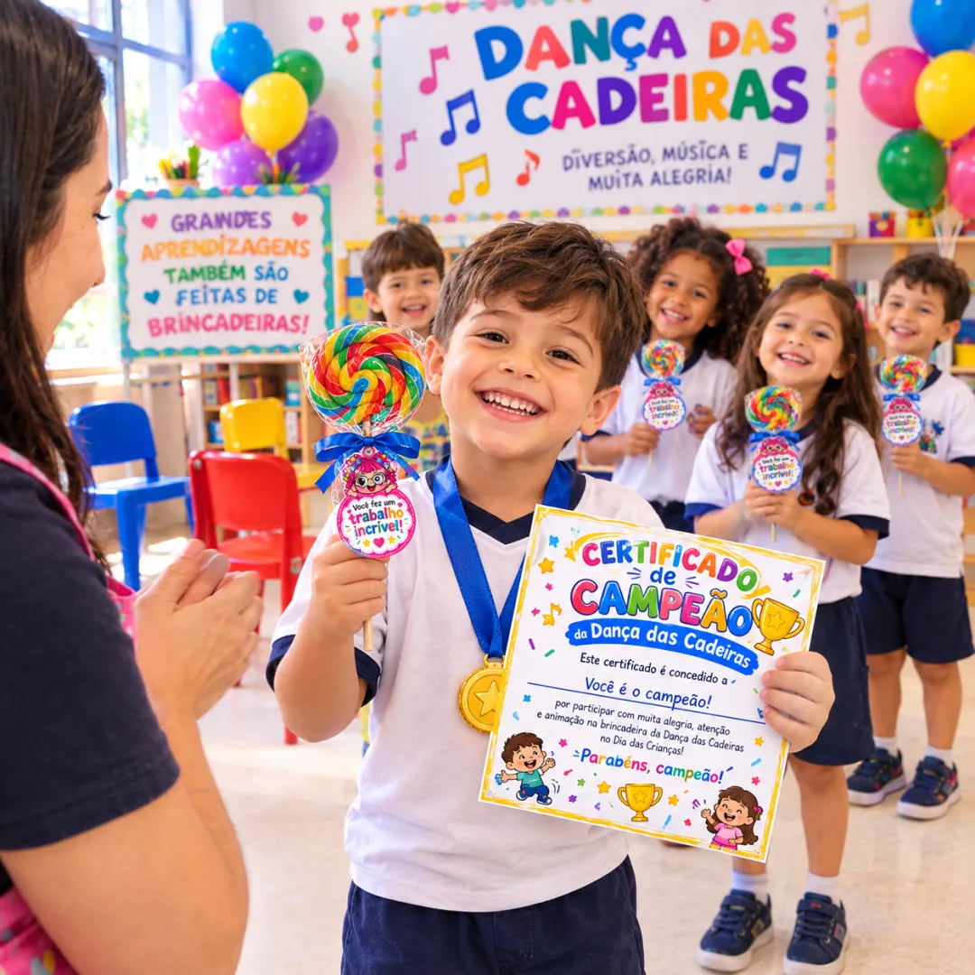 Atividade Lúdica Dia das Crianças – Dança, Prendas e Lembrancinhas em PDF