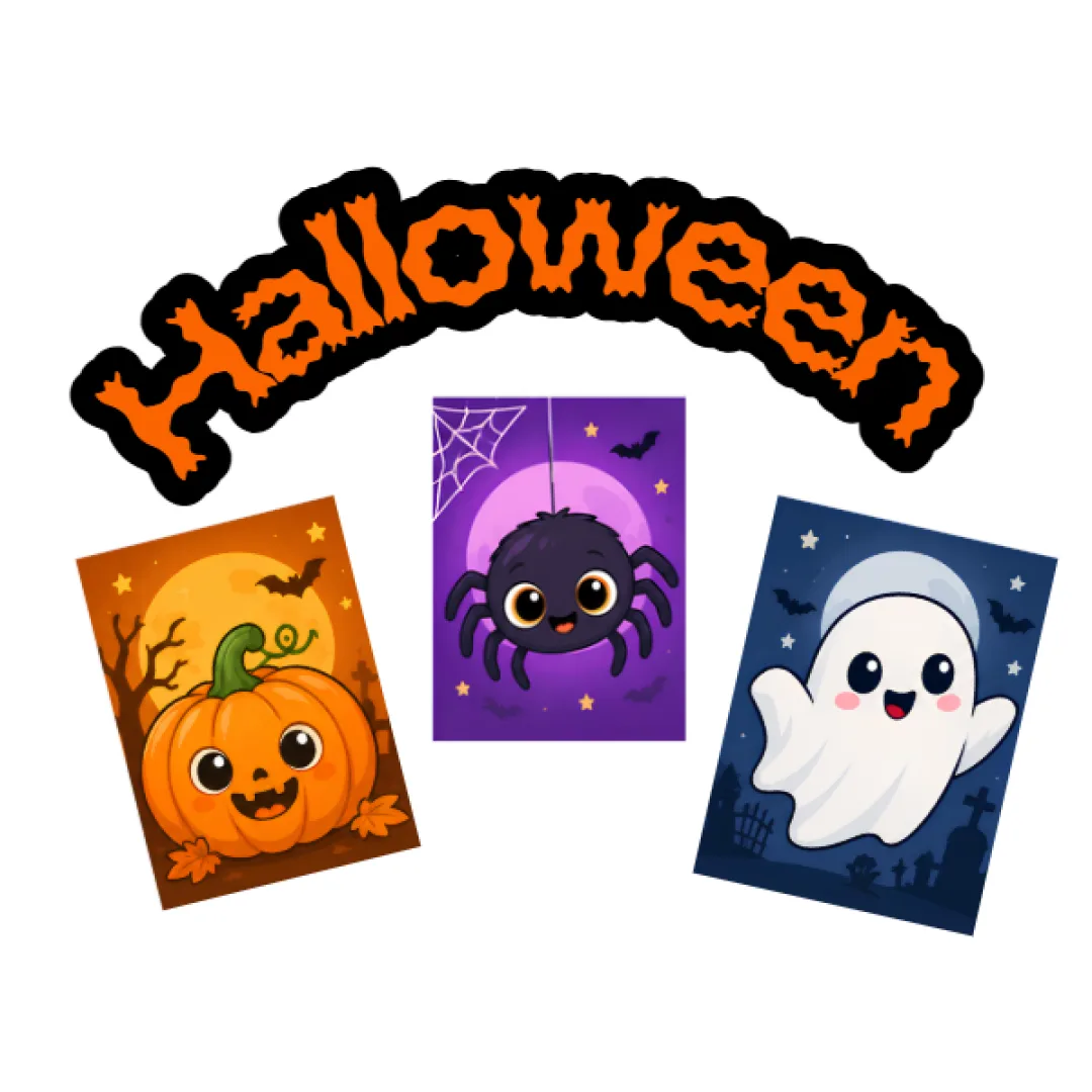 Atividade lúdica - Halloween - Puzzle em PDF