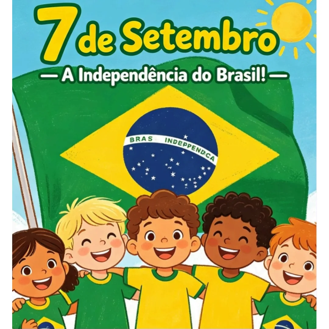 Atividade sobre o Dia 7 de Setembro - 4 Páginas - Ensino Fundamental - PDF