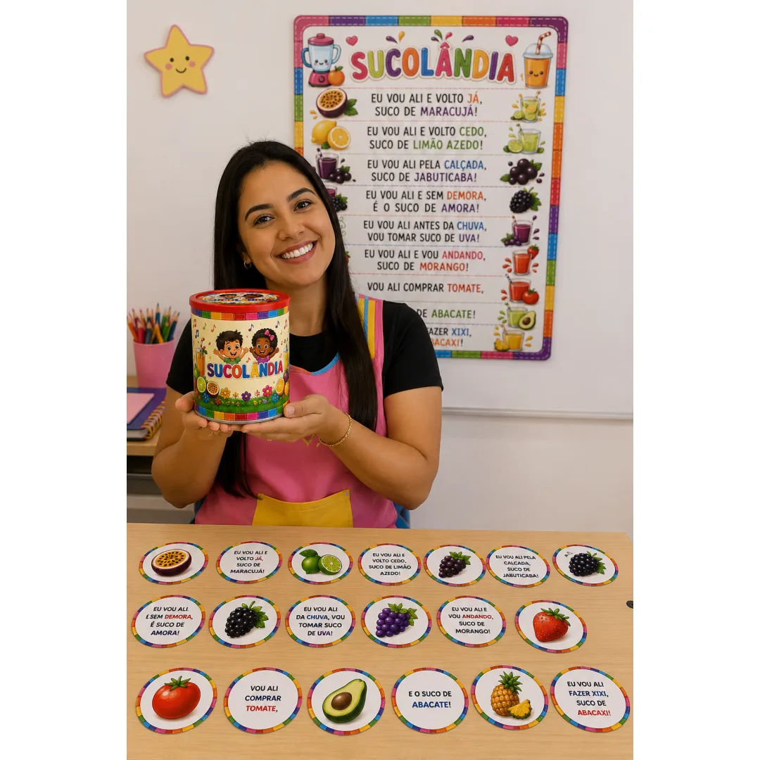 Atividade Sucolândia - Educação Infantil - PDF