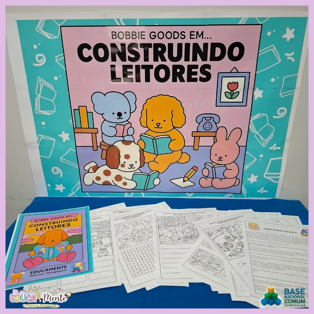 💙 ATIVIDADES BOBBIE GOODS EM.. CONSTRUINDO LEITORES 💛