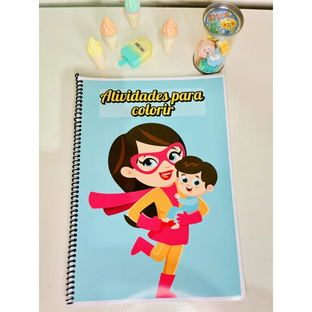 Atividades Colorir, Dia das Mães — Pronto para Imprimir