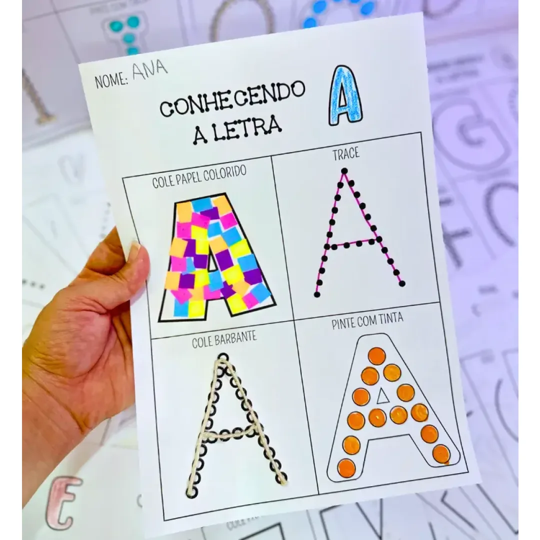Atividades Conhecendo as Letras