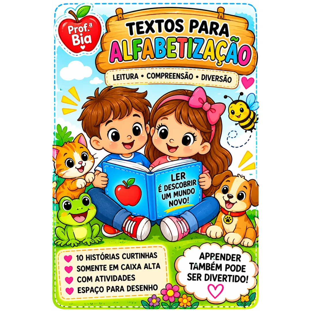 Atividades de Alfabetização e Interpretação de Texto - PDF