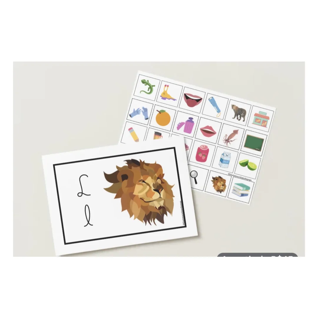 Atividades de Aliteração - Alfabeto com Imagens - Educação Infantil - PDF