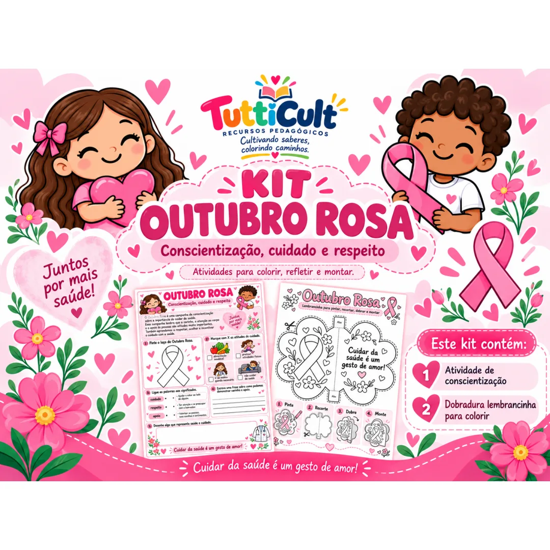  Outubro Rosa - Atividade - Ensino Fundamental - PDF