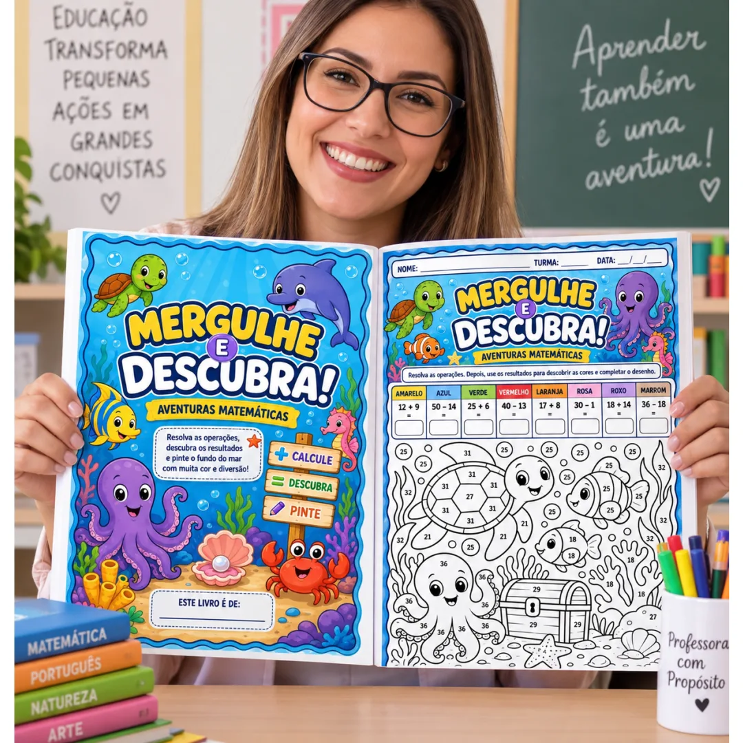Atividades de Matemática Infantil para Aprender Brincando em PDF