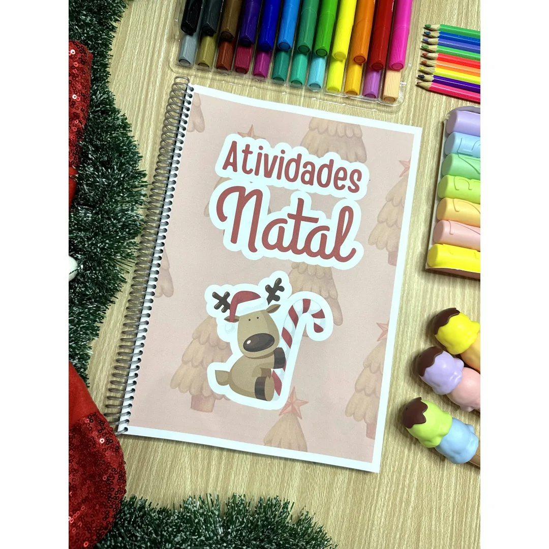 Atividades de Natal para Crianças de 3 a 6 Anos em PDF