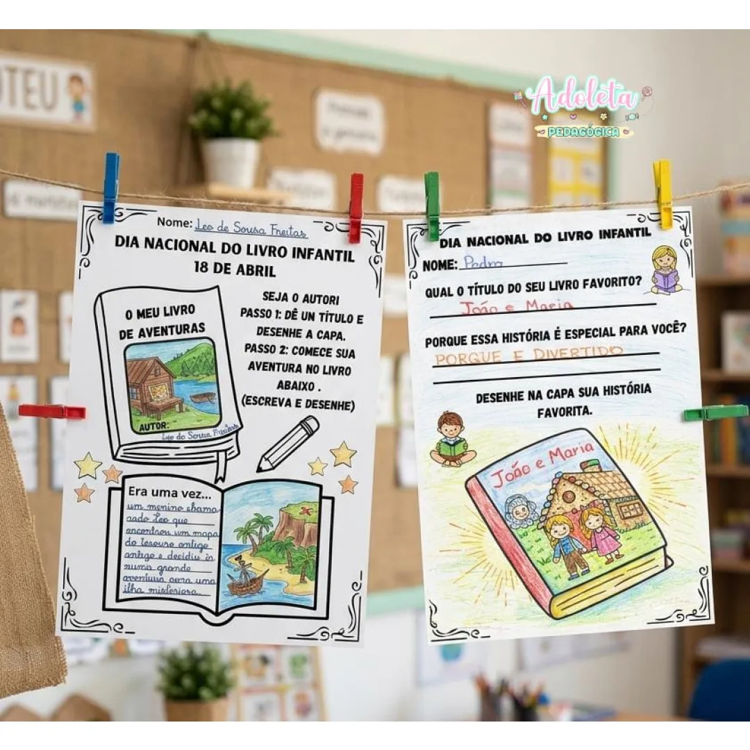 Atividades Dia do Livro Infantil