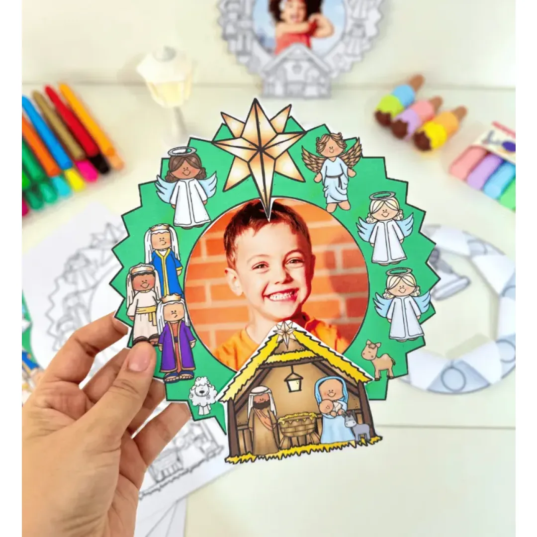 Atividades Guirlandas de Natal PDF Educação Infantil