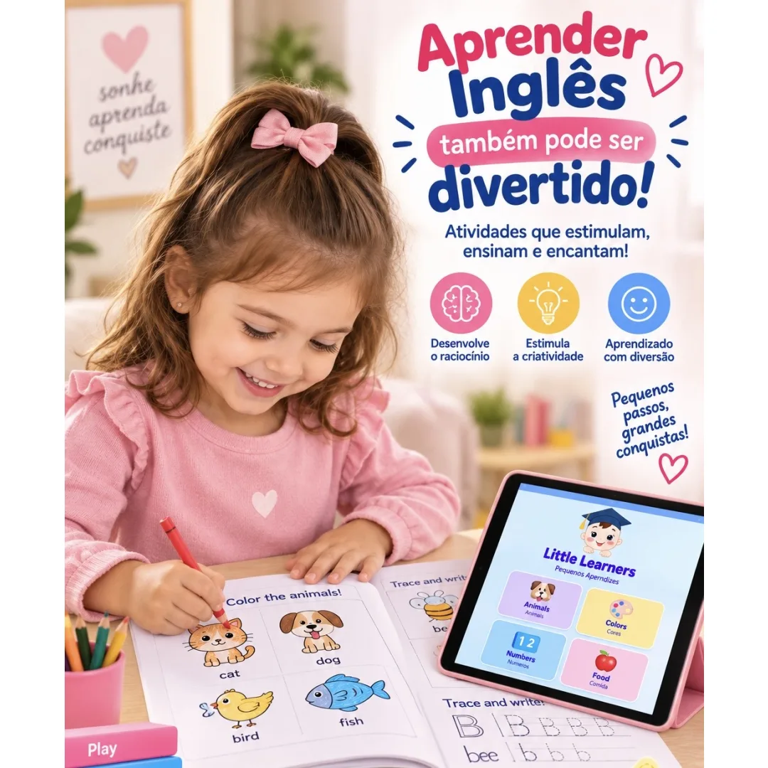 Atividades Lúdicas de Inglês para Educação Infantil e Anos Iniciais em PDF