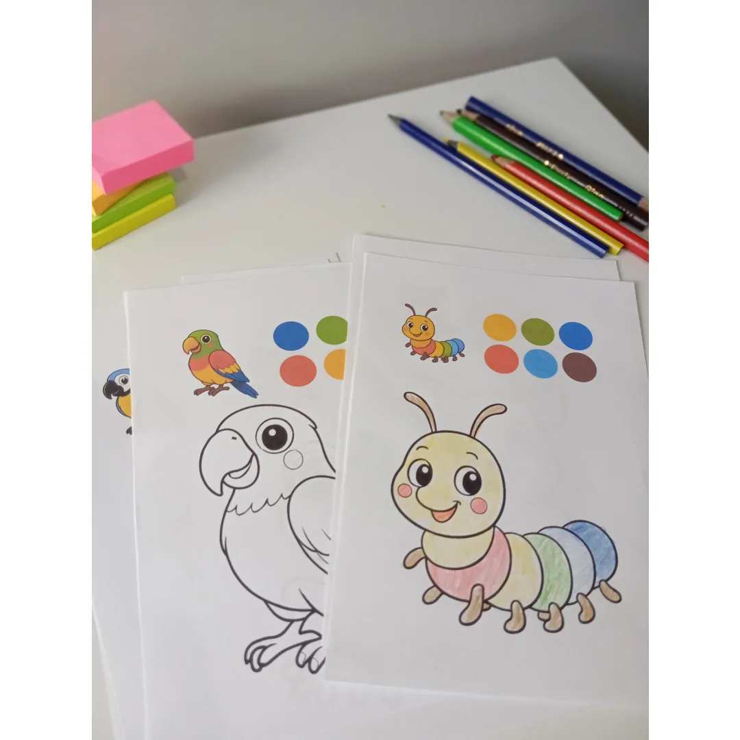 Atividades para Colorir - Animais para Colorir - Educação Infantil - PDF
