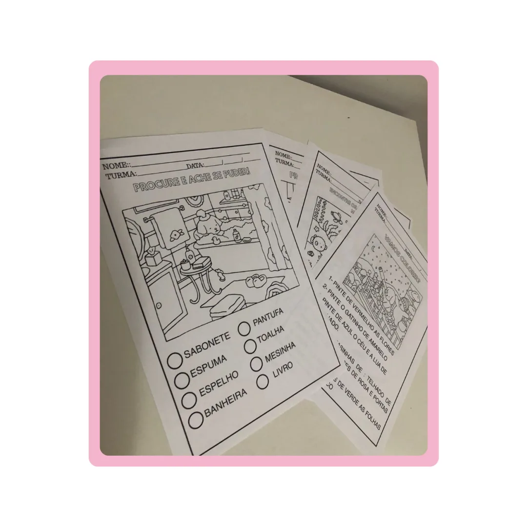 ATIVIDADES PEDAGÓGICAS - BOBBIE GOODS PDF