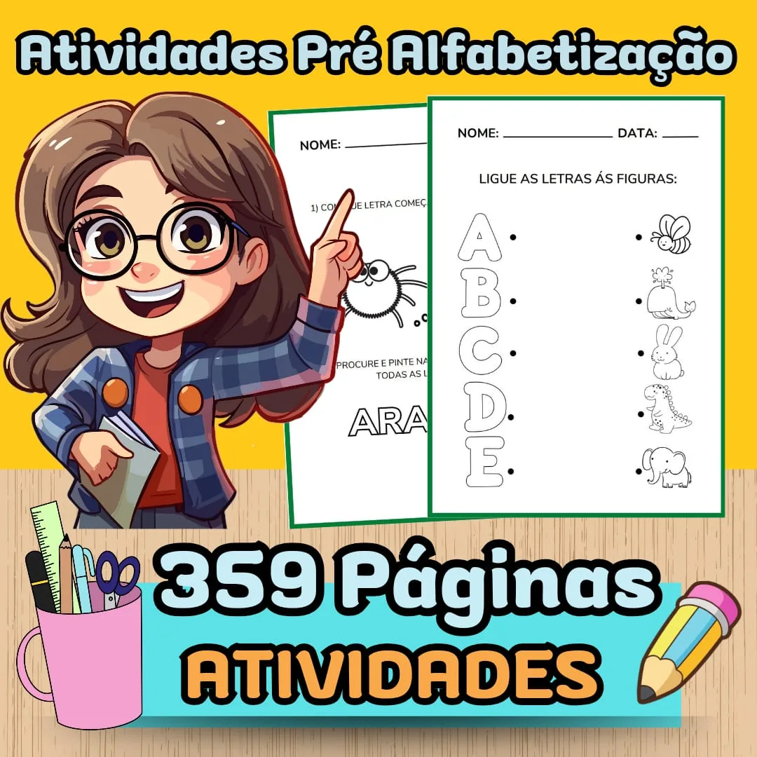 Atividades Pré Alfabetização