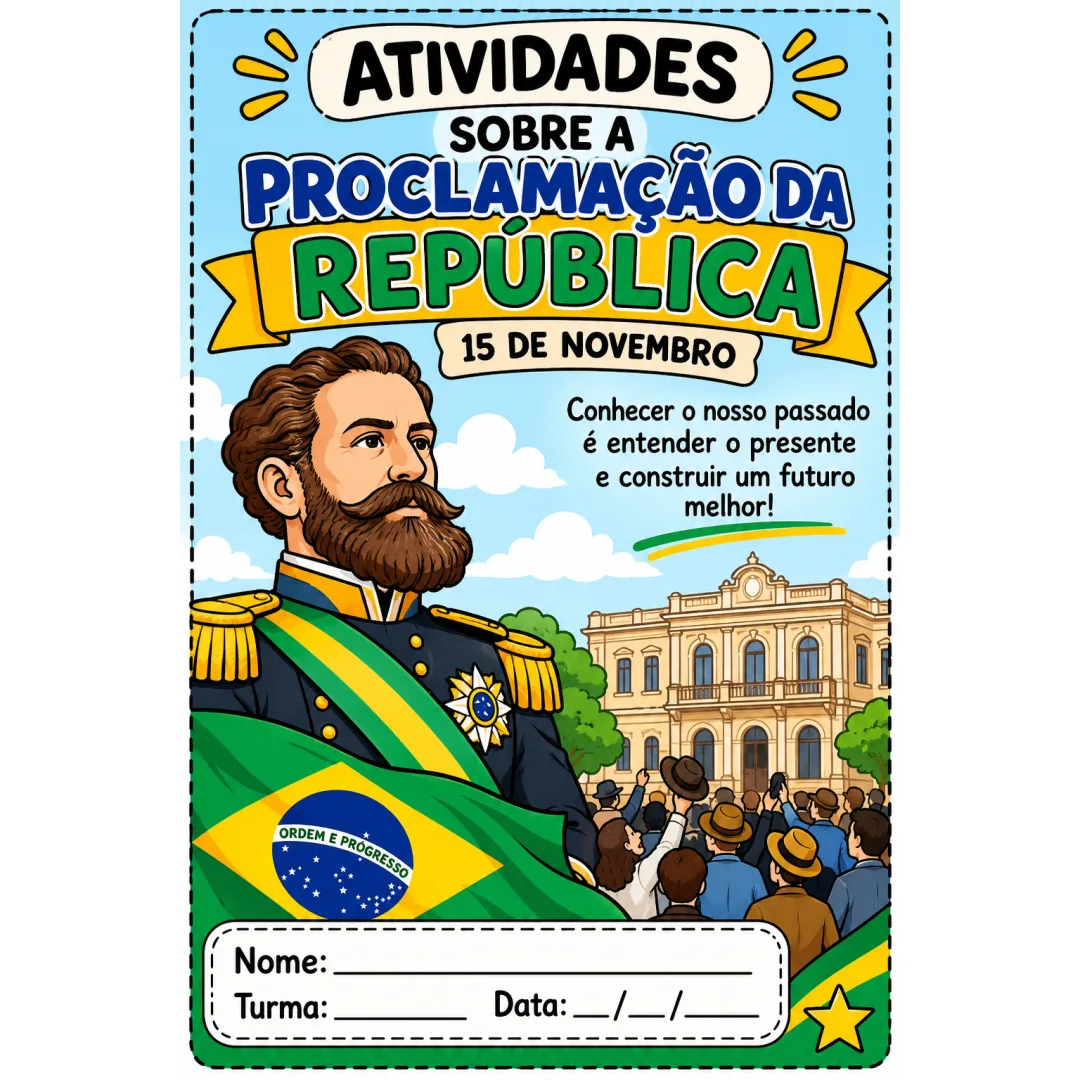 Atividades Proclamação da República-PDF Ensino Fundamental 