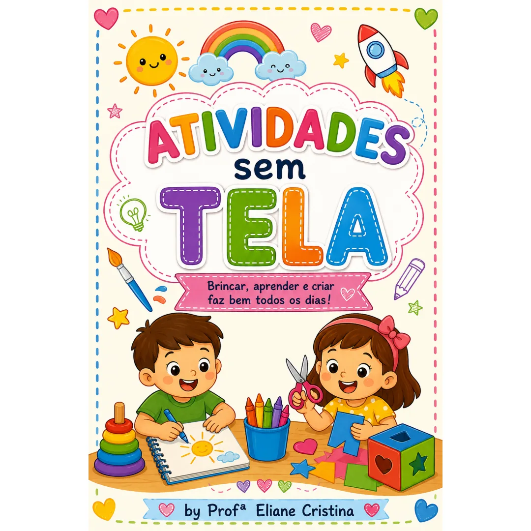 30 Atividades Sem Tela - Coordenação Motora - PDF