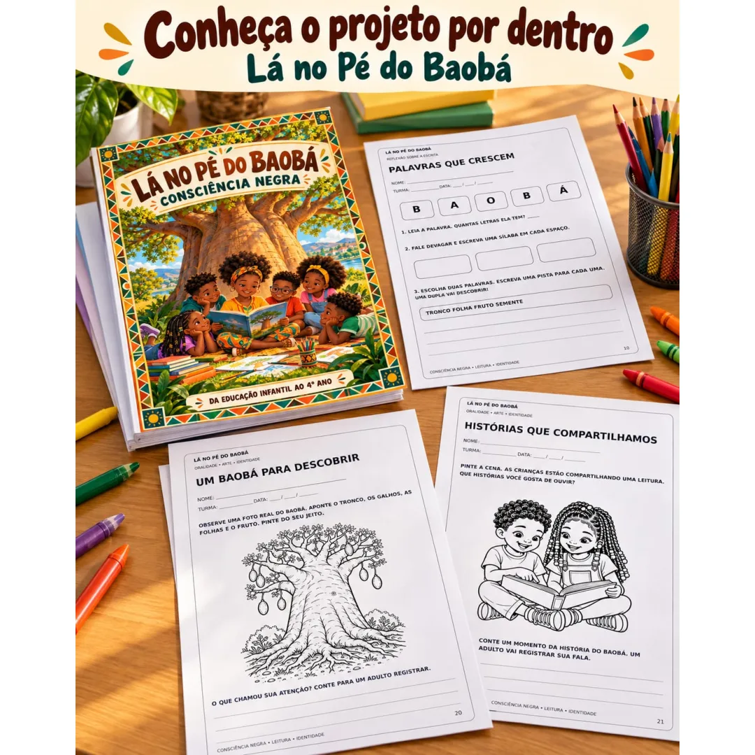 Atividades Sobre a Consciência Negra em PDF P 4º e 5º