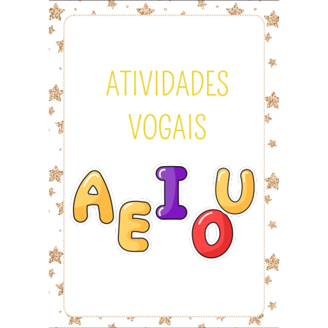 Atividades Vogais para Educação Infantil.PDF