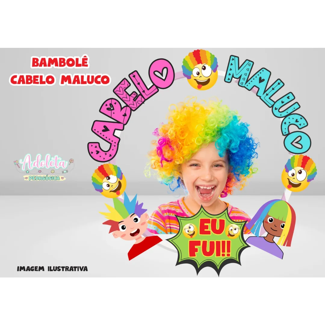 Bambolê Cabelo Maluco