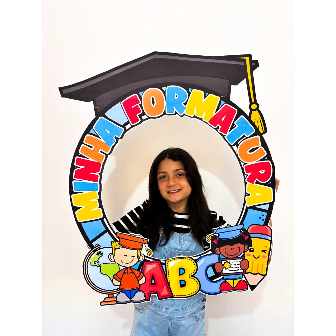 Bambolê Fotográfico ABC - Moldura para Formatura em PDF