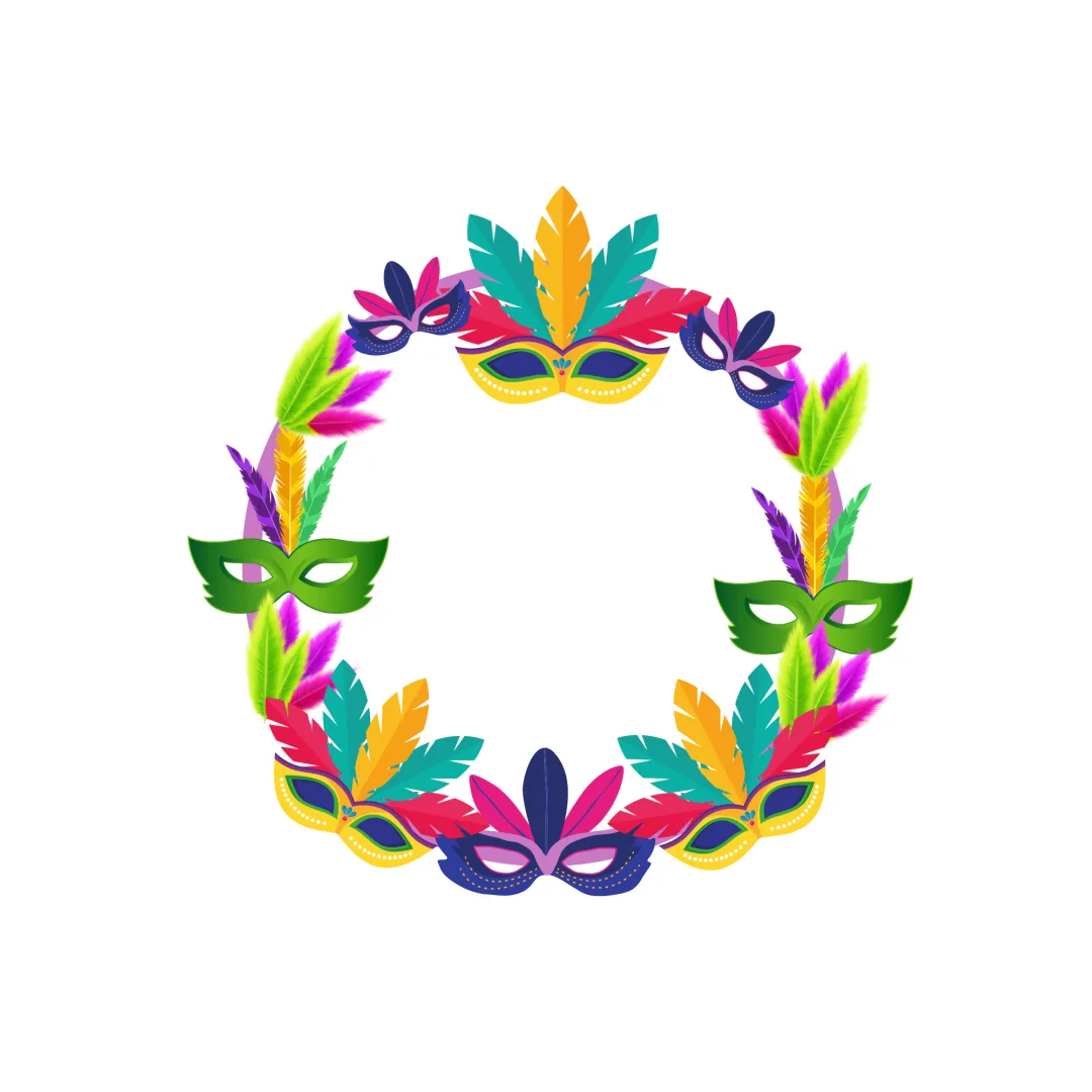 BAMBOLÊ / MOLDURA PARA FOTO: CARNAVAL