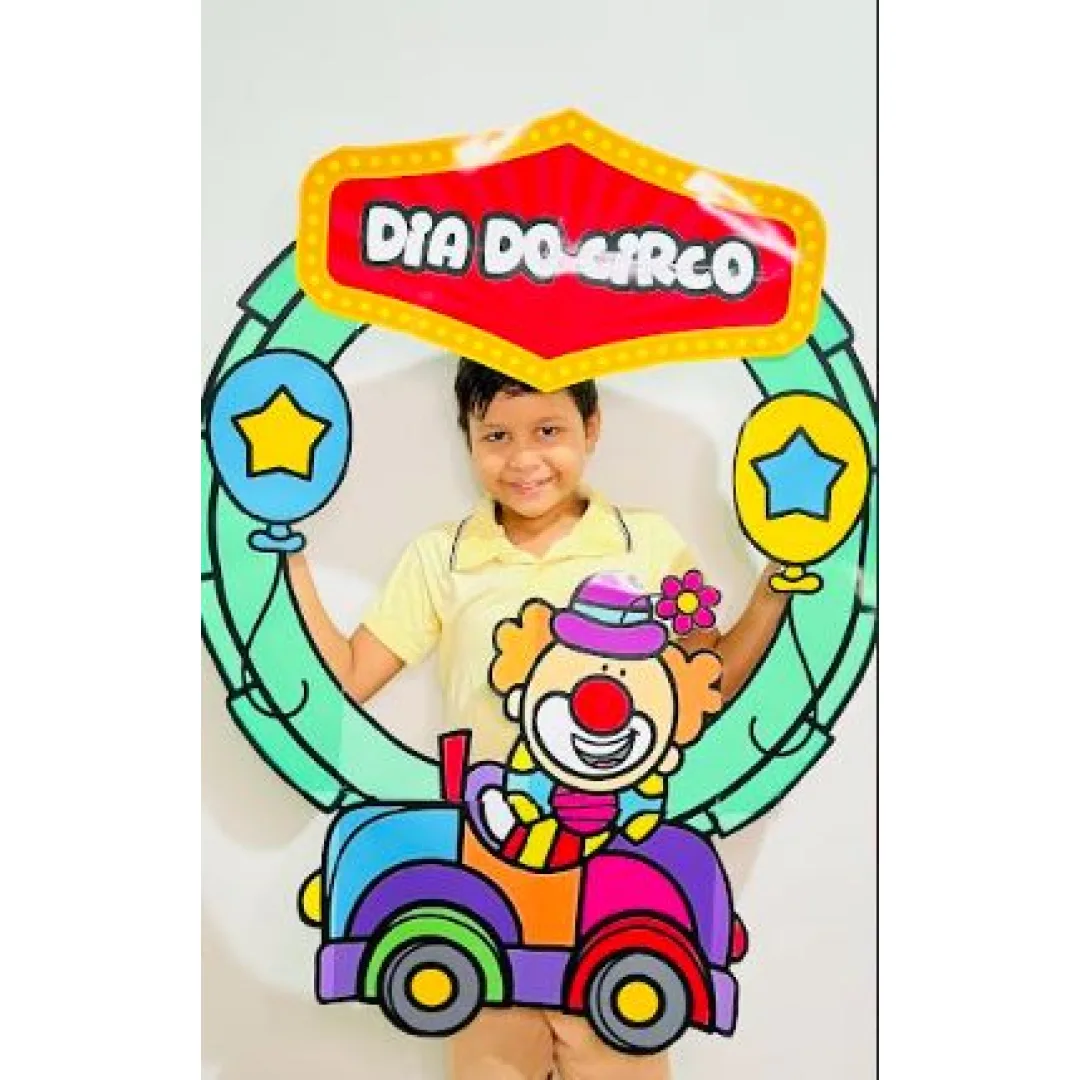 BAMBOLÊ / MOLDURA PARA FOTO: CIRCO