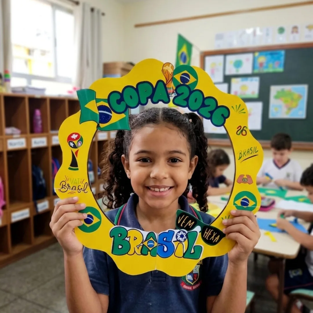 BAMBOLÊ / MOLDURA PARA FOTO: COPA 2026 / COPA DO MUNDO 2026