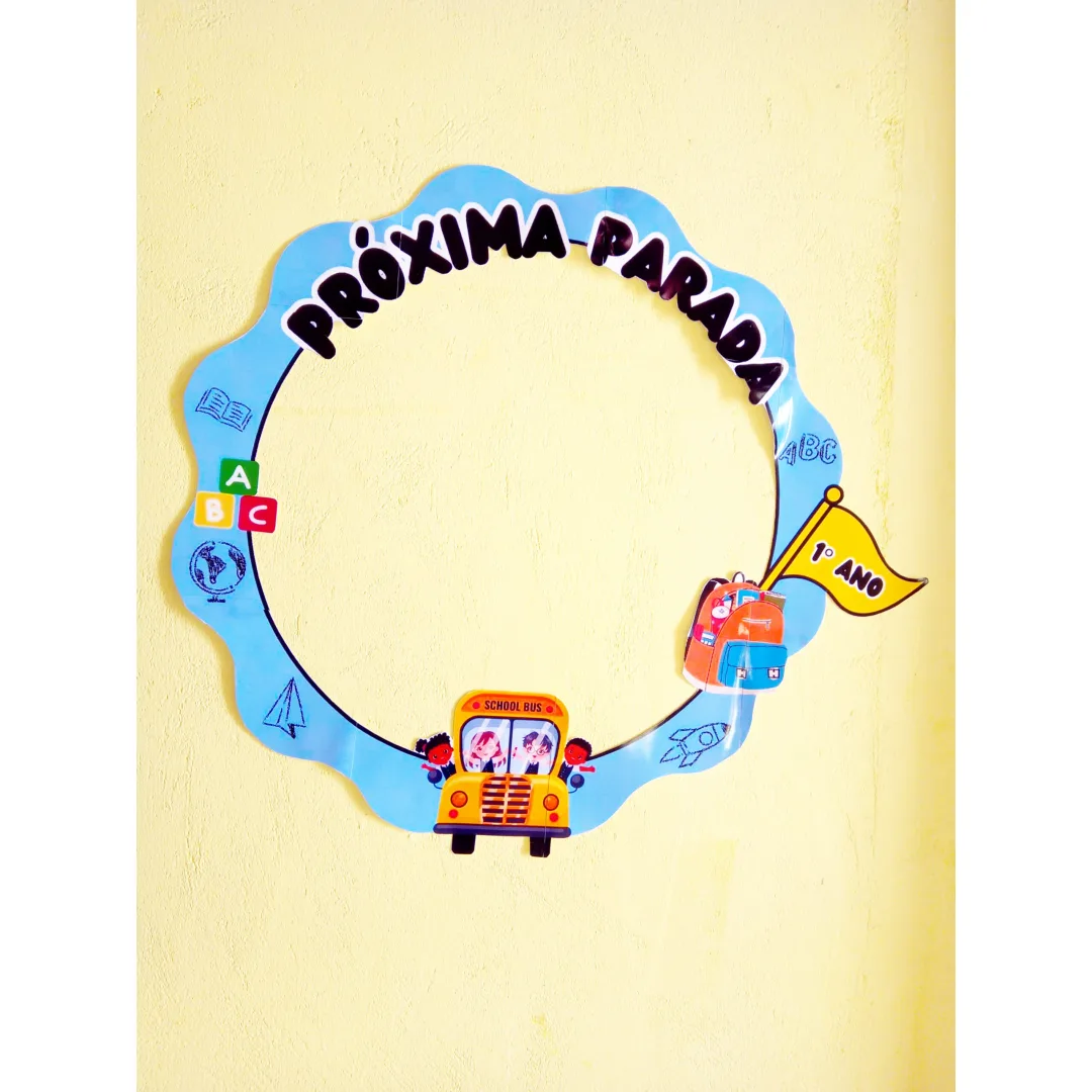 BAMBOLÊ / MOLDURA PARA FOTO: PRÓXIMA PARADA