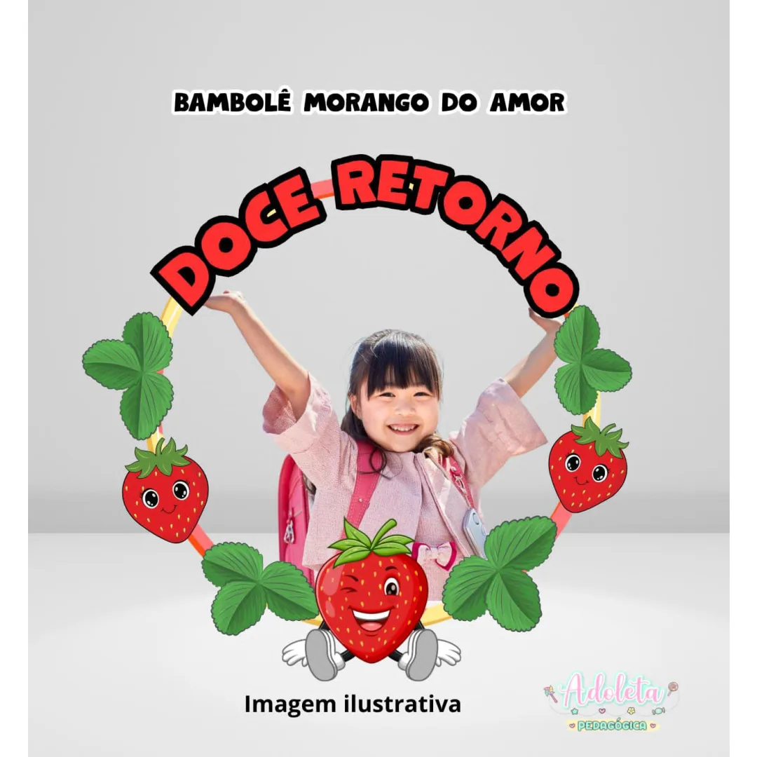 Bambolê Morango do Amor
