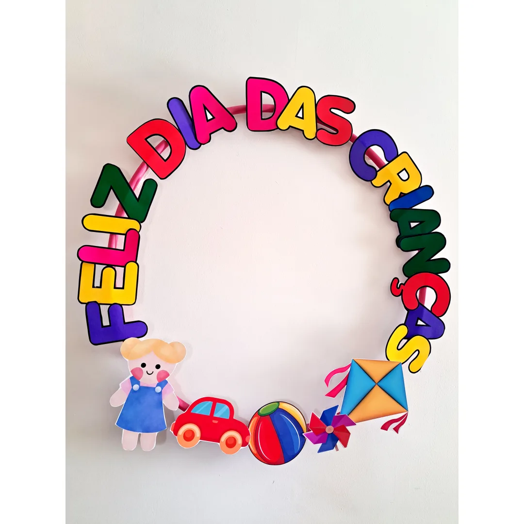 Bambolê para Fotos – Dia das Crianças - PDF