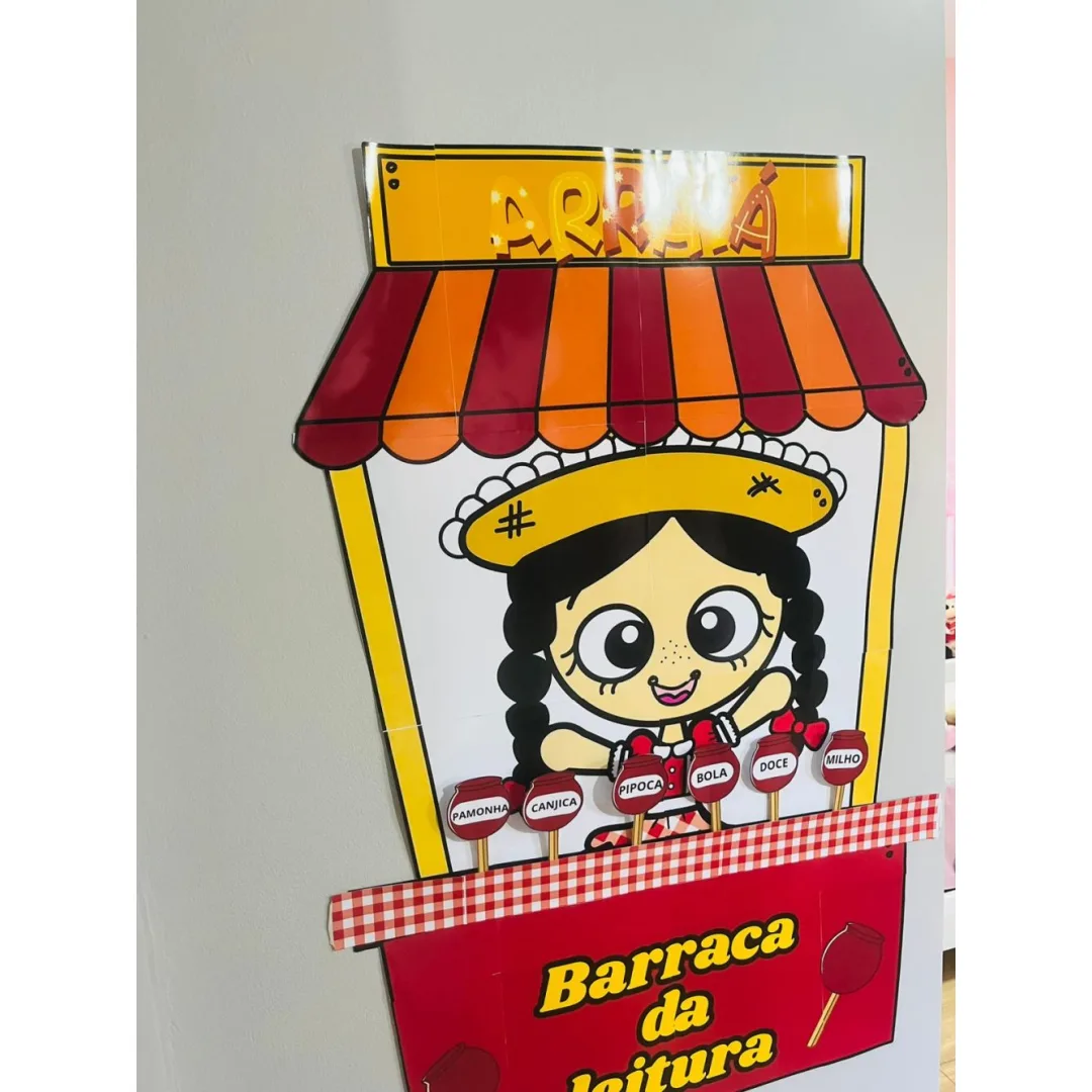 Barraca da Leitura — Pronto para Imprimir
