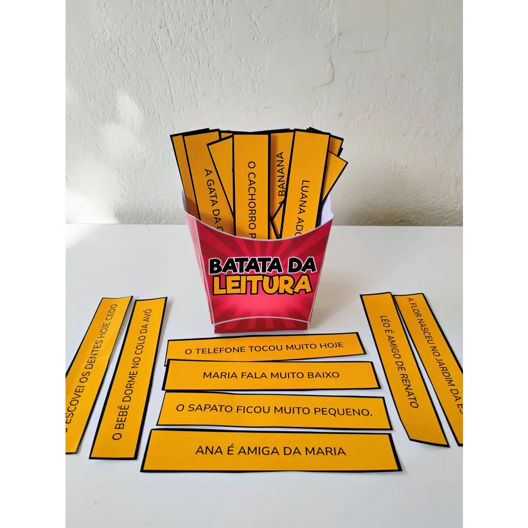 BATATA DA LEITURA — aprender brincando fica muito mais divertido!