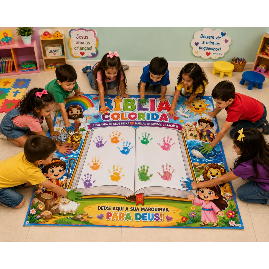 Bíblia Colorida – Painel Interativo