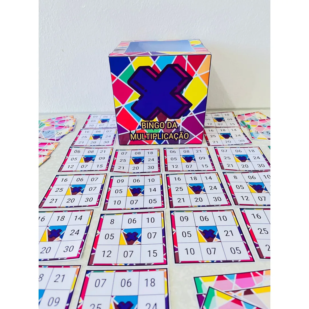 BINGO DA MULTIPLICAÇÃO