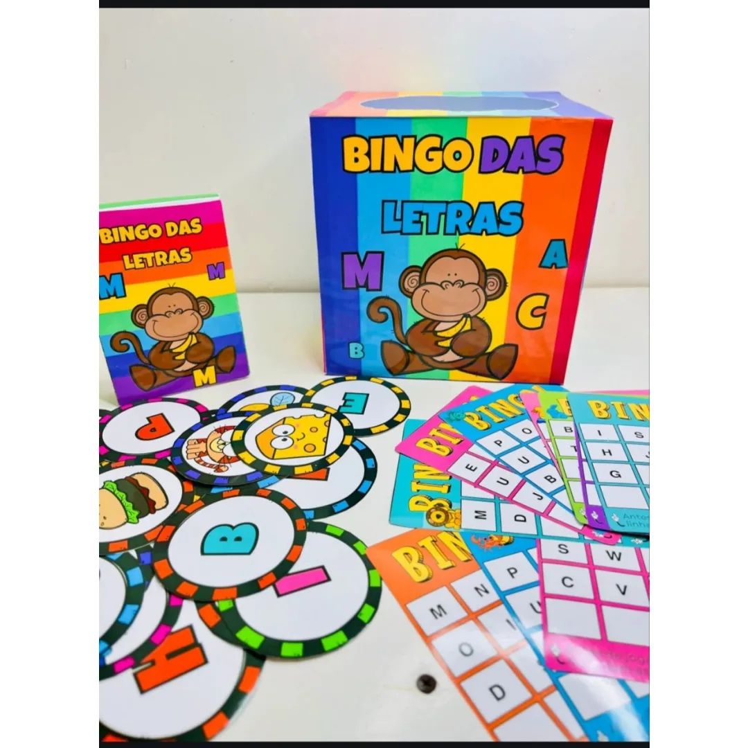Bingo das Letras: Aprendizado Divertido